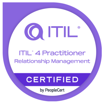 eLearning ITIL4 Practitioner : Relashionship Management avec examen de certification