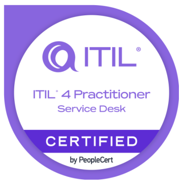 eLearning ITIL4 Practitioner : Service Desk avec examen de certification